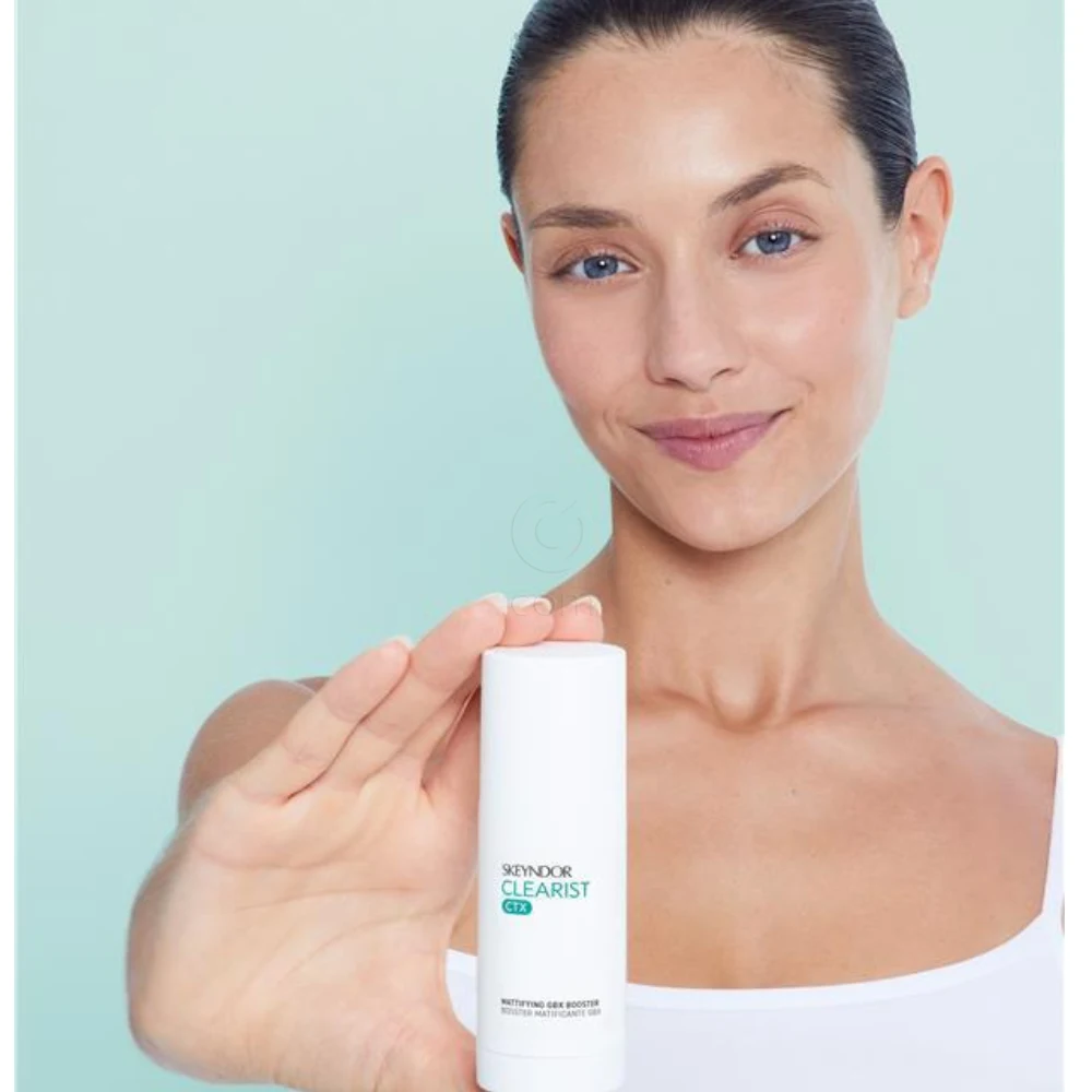 Skeyndor Clearist CTX Mattifying GBX Booster, gel za uravnavanje sebuma in matiranje mastne kože (30 ml)